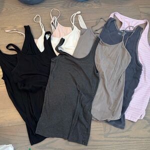 Women's Assorted Tank Tops - Black, Gray, White